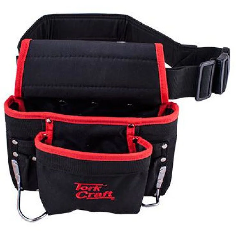TOOL POUCH NYLON WITH BELT 8 POCKET + LOOPS