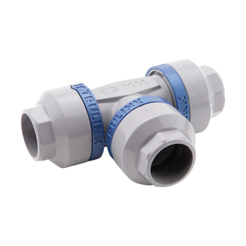 AST TP9-25 Push to Connect Junction Tee - 25 mm
