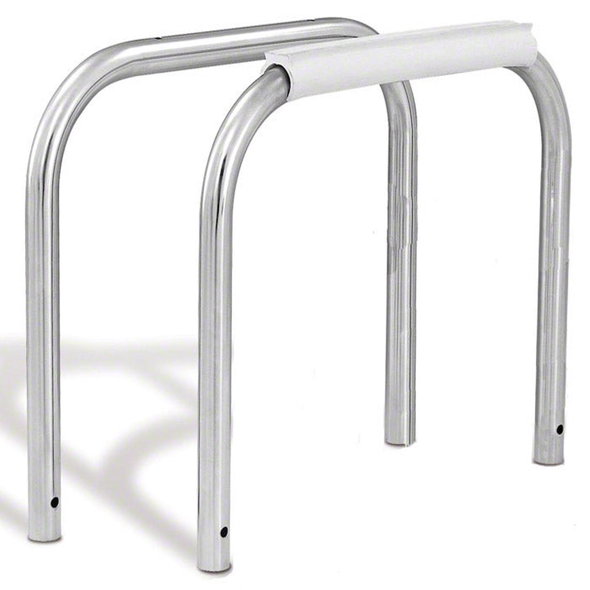 U-Frame Diving Stand for 10 or 12 Foot Boards With Fulcrum Pad - 24 Inches x .049 Wall - Marine Grade