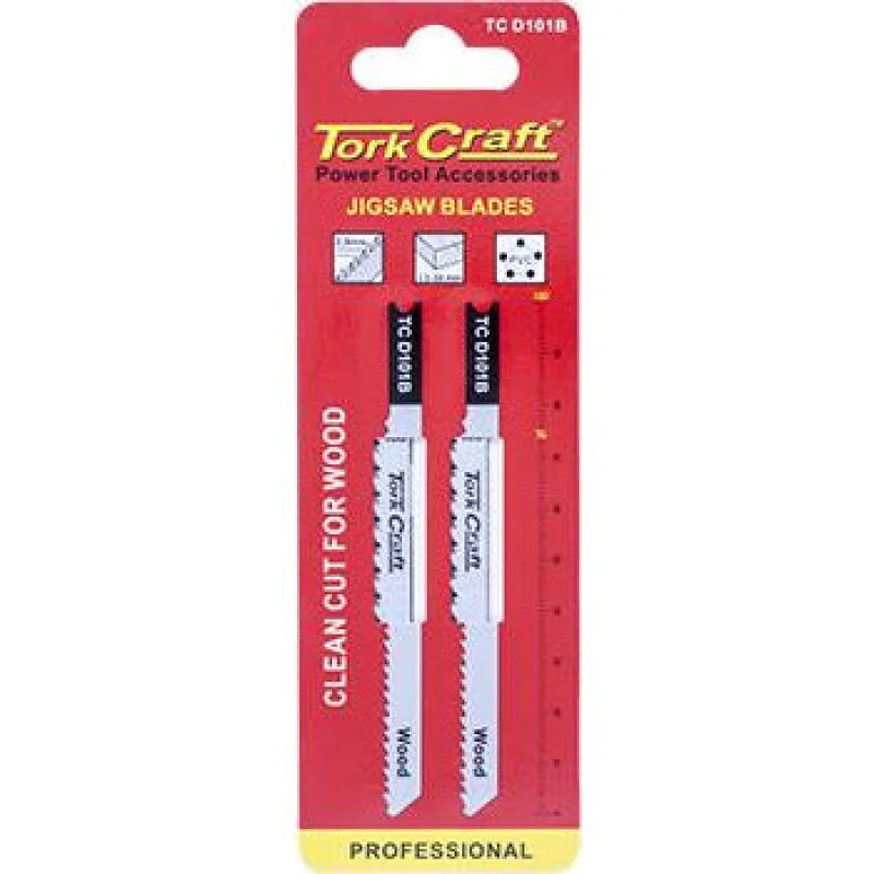 U-SHANK JIGSAW BLADE 10TPI FOR WOOD 2.5MM 2PC
