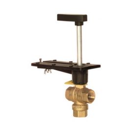 Honeywell VBN3FNPX0000 3-Way Ball Valve Brass Profile Body DCA 38Cv 2" NPT