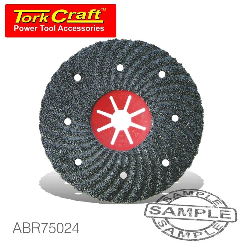 VULCANIZED FIBRE DISC 180MM 24 GRIT BULK