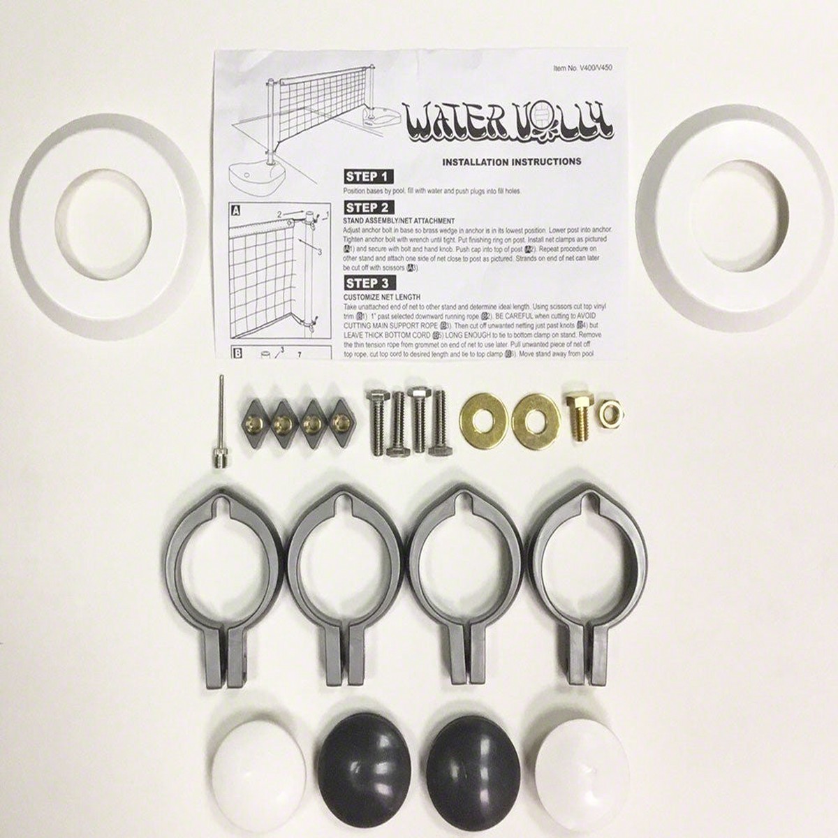WaterVolly Hardware Bag - Stainless Steel
