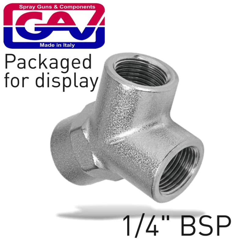 Y CONNECTOR FFF 1/4′ PACKAGED