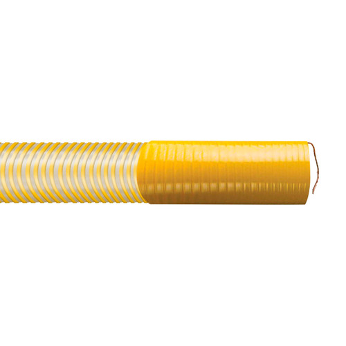 BadgerFlex Vapor 4 in. Gasoline Vapor Recovery Hose Assemblies w/ Banding Sleeves & Grounding Wire Exposed - Hose Only